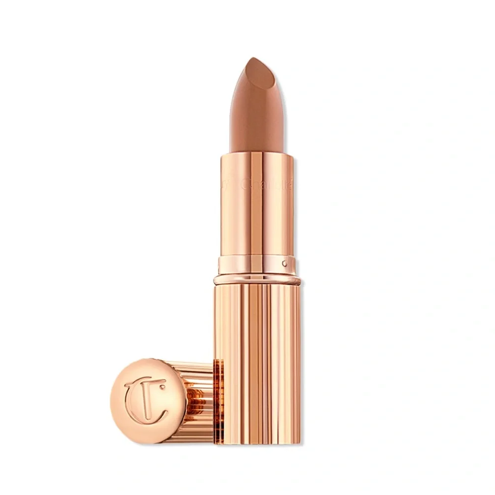 Charlotte Tilbury K.I.S.S.I.N.G Lipstick Yes Honey Nude Beige NWT